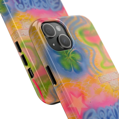 "forever summer" airbrush iPhone case