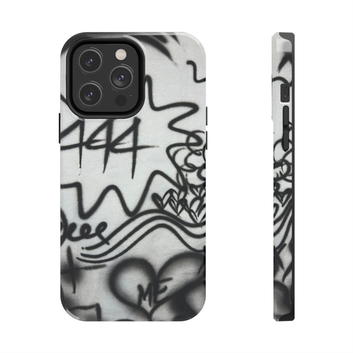 "444” airbrush iPhone case