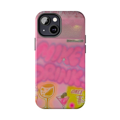 "mixed drinks" airbrush iPhone case