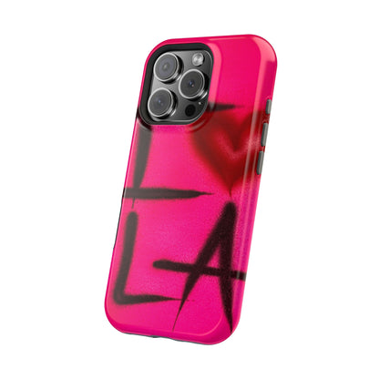 MagSafe „I ❤️ LA“ Airbrush iPhone-Hülle