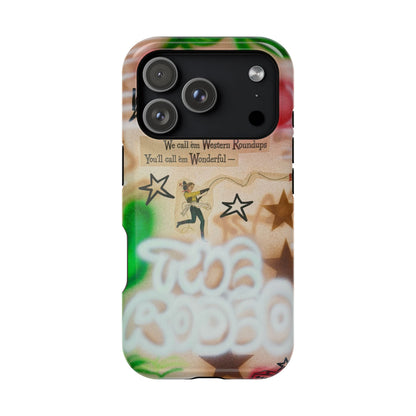 MagSafe "the rodeo" airbrush iPhone case