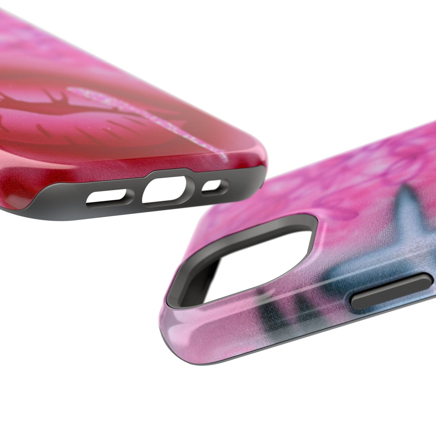MagSafe limited edition "glitter aura" airbrush iPhone case