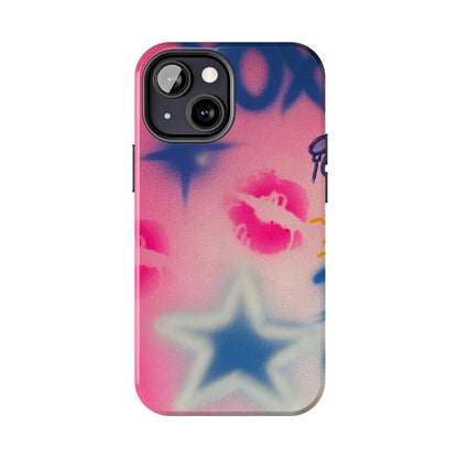 "star symbol" airbrush iPhone case