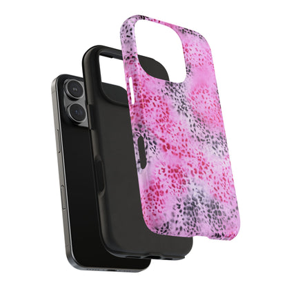 "pink cheetah pt. 2" airbrush iPhone case