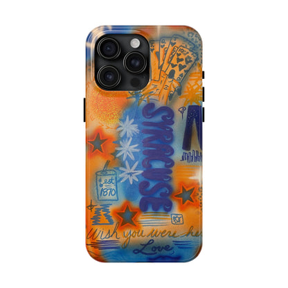 "syracuse" airbrush iPhone case