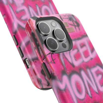 MagSafe "need $$ to shop" airbrush iPhone case