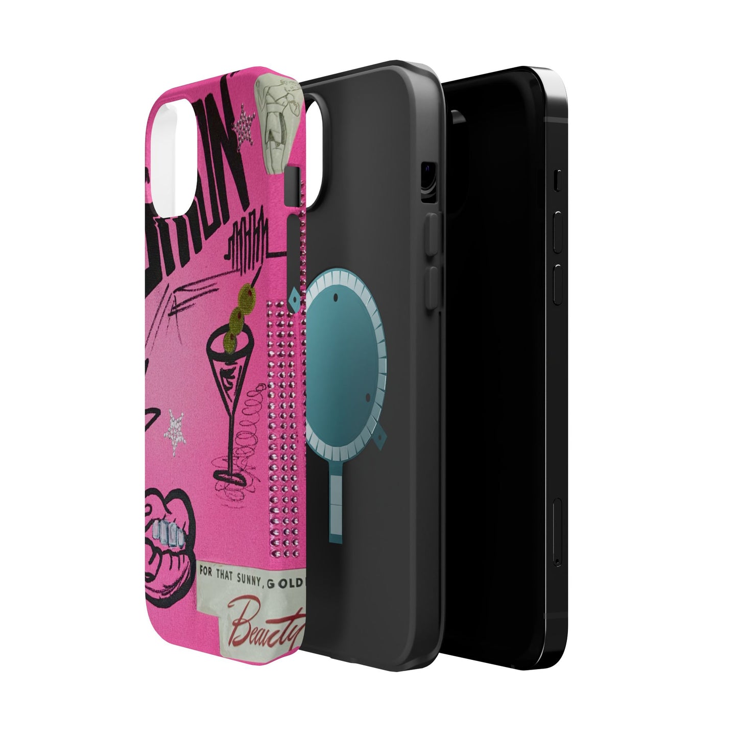 MagSafe "high fashion" airbrush iPhone case