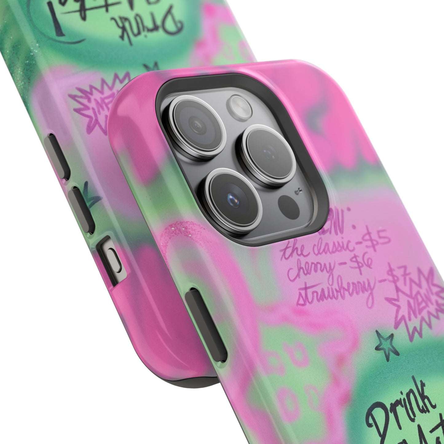 MagSafe "matcha!" airbrush iPhone case