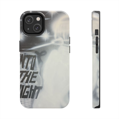 "into the night" airbrush iPhone case