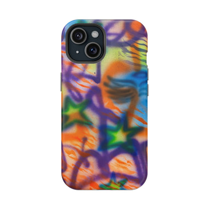 MagSafe "streetwear angel" airbrush iPhone case