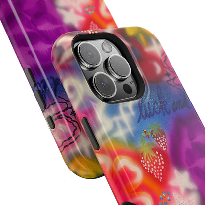 MagSafe „luck & luv pt. 2“ Airbrush iPhone Hülle