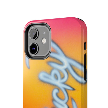 "lucky" airbrush iPhone case