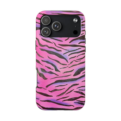 "glitter zebra" airbrush iPhone case