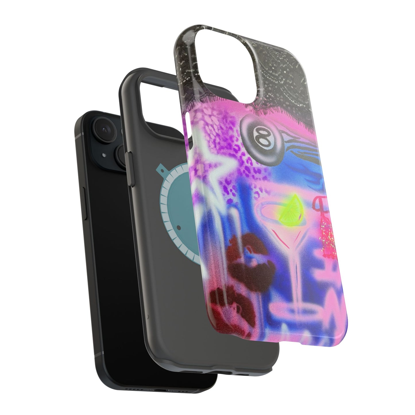 MagSafe "dream life" airbrush iPhone case