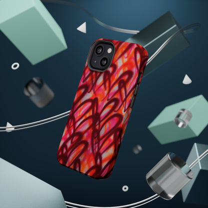 MagSafe „Graffiti Love“ Airbrush iPhone Hülle