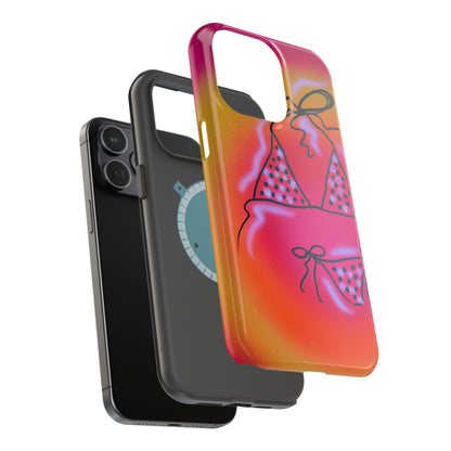 MagSafe "glitter bikini" airbrush iPhone case