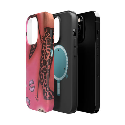 MagSafe „Cheetah Boots“ Airbrush iPhone-Hülle