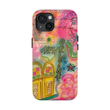 "new orleans, la" airbrush iPhone case