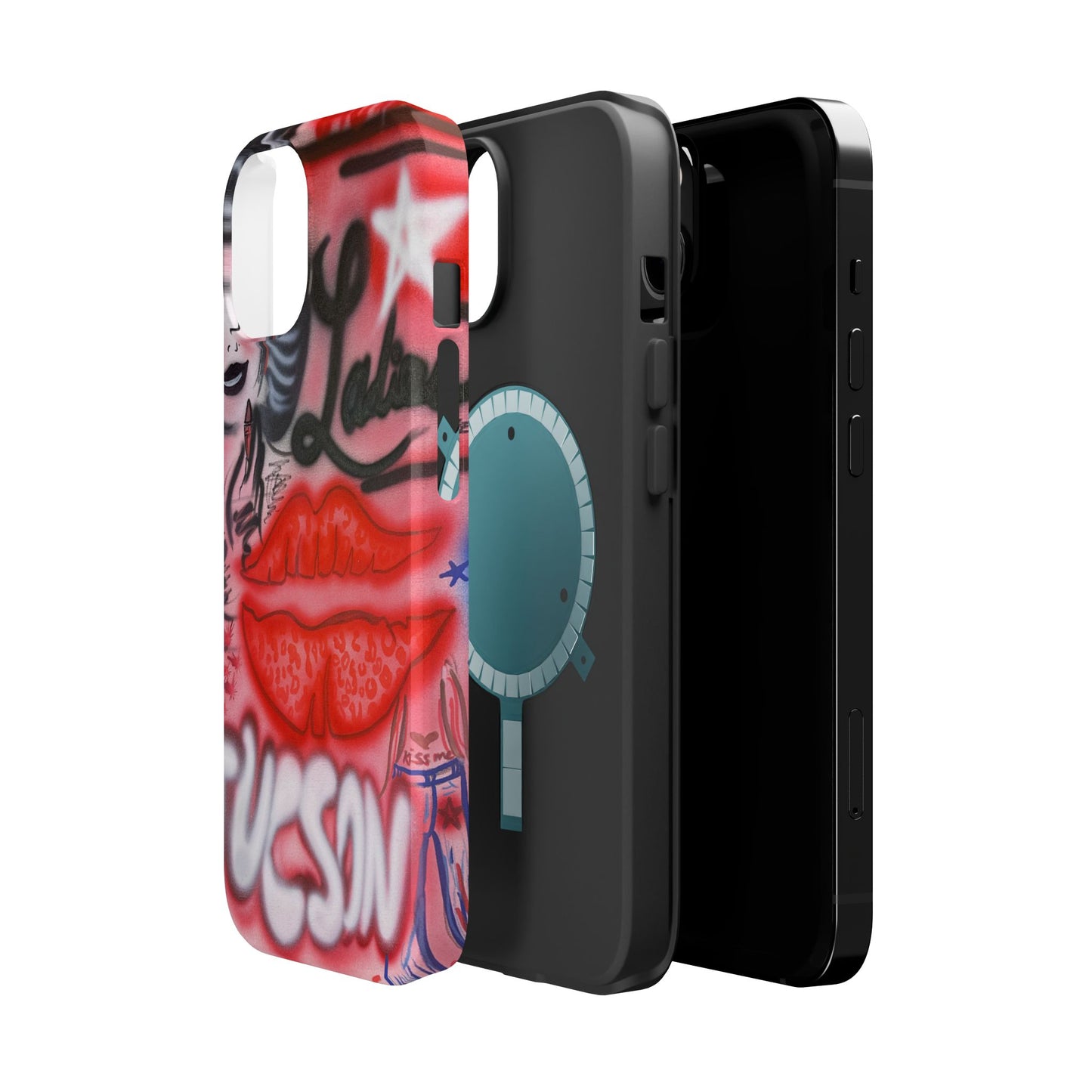 MagSafe "tucson, az" airbrush iPhone case