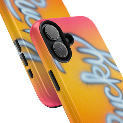 "lucky" airbrush iPhone case