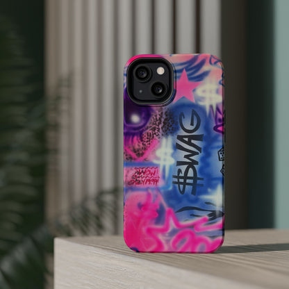 MagSafe "$wag" airbrush iPhone case
