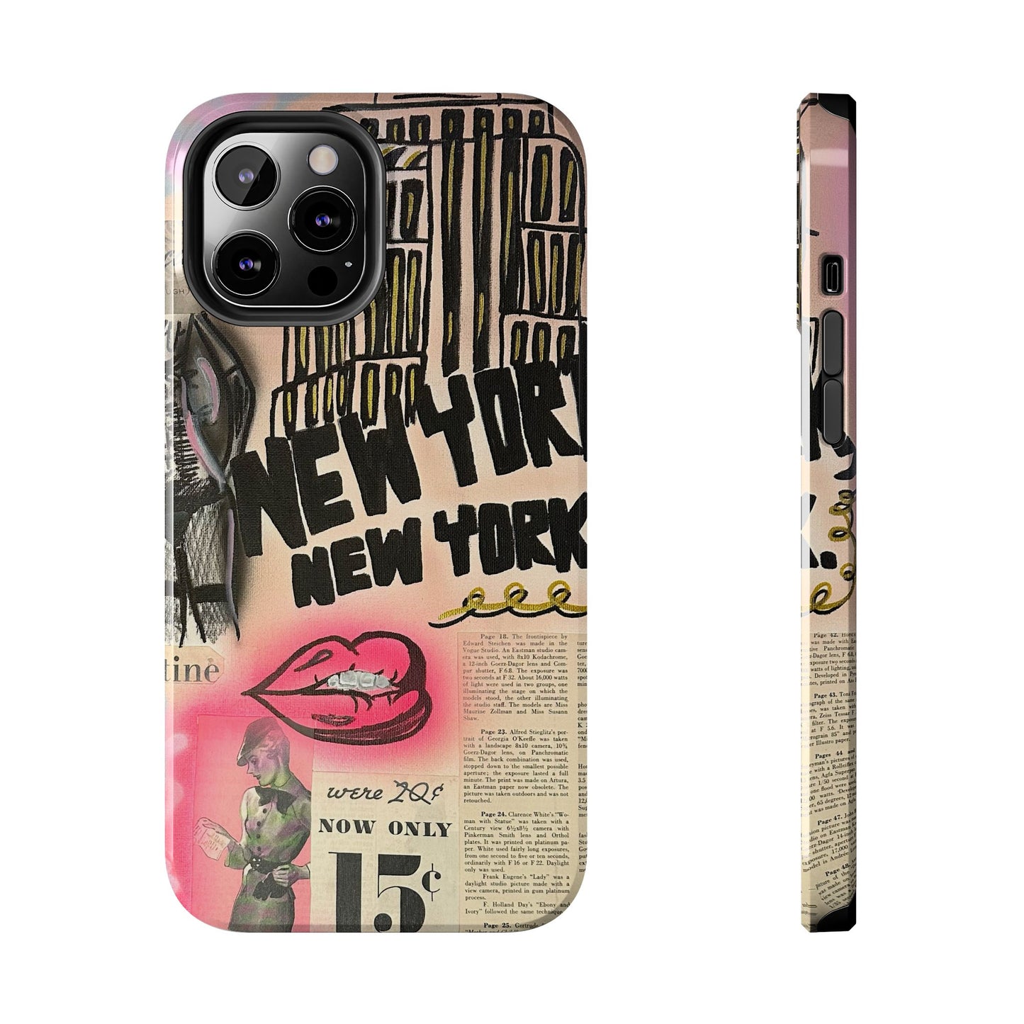 "new york, new york!" airbrush iPhone case