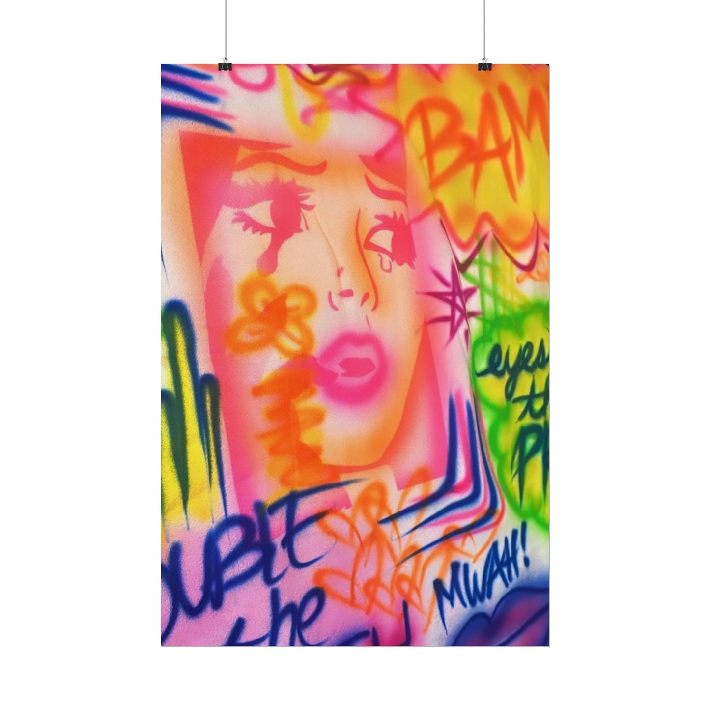 "current standards pt. 2" airbrush rolled print