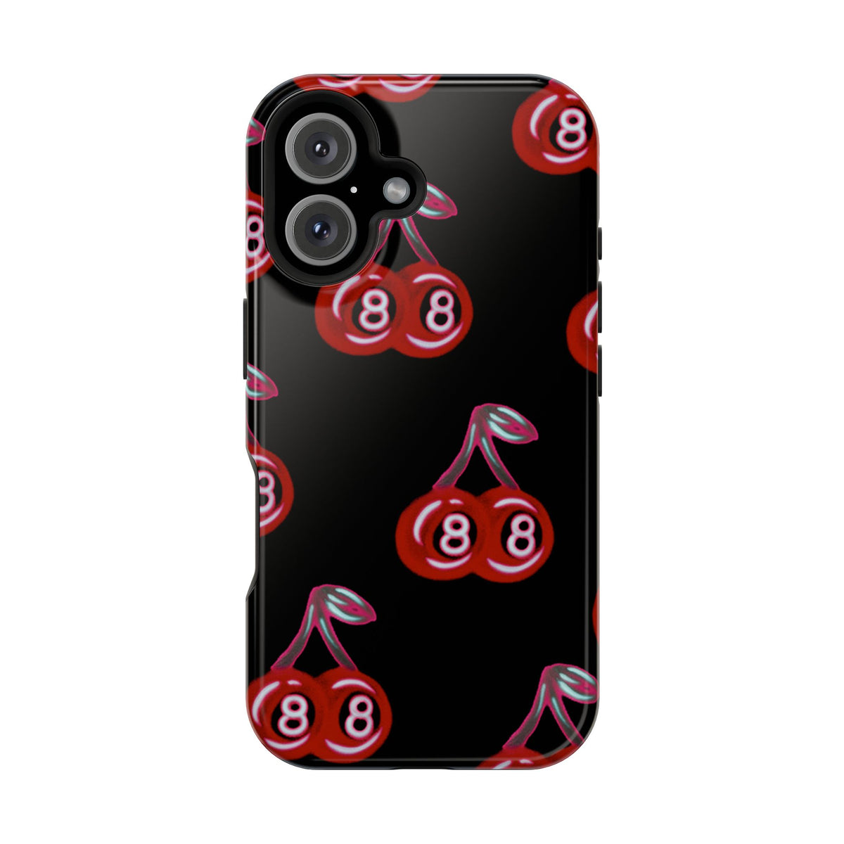 MagSafe "cami cherry" airbrush iPhone case