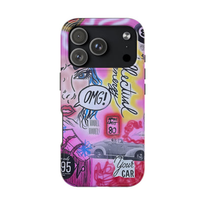 "intellectual energy" airbrush iPhone case