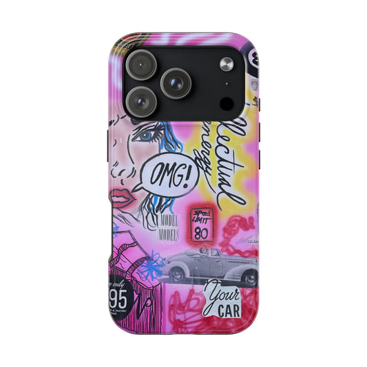 "intellectual energy" airbrush iPhone case