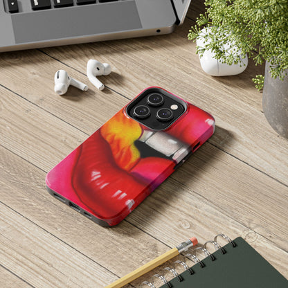 "flaming lips pt. 2" airbrush iPhone case