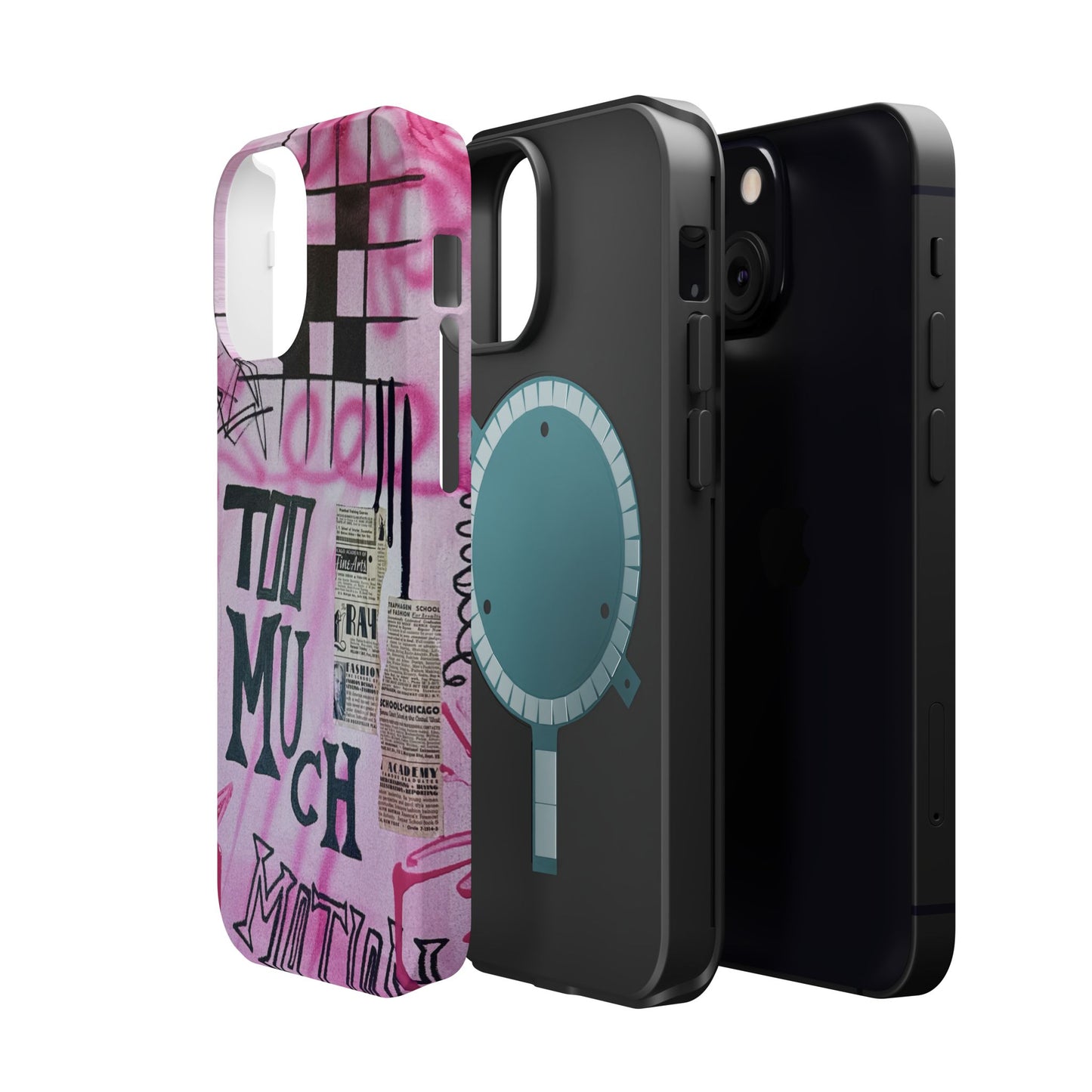 MagSafe "too much motion" airbrush iPhone case