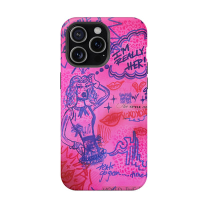 MagSafe "really HER" Airbrush iPhone-Hülle