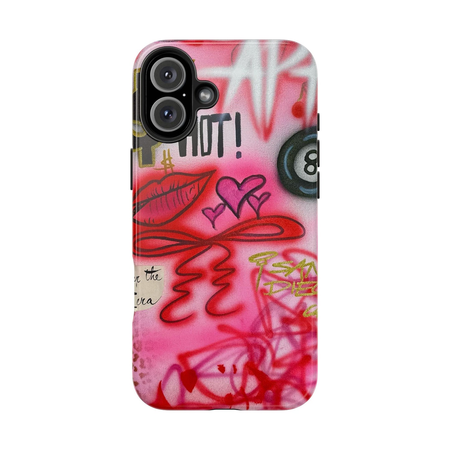 "IT girl" airbrush iPhone case