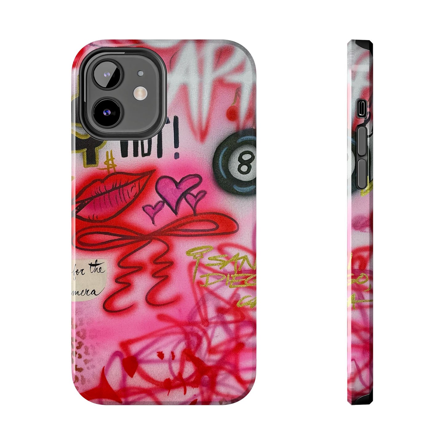 "IT girl" airbrush iPhone case