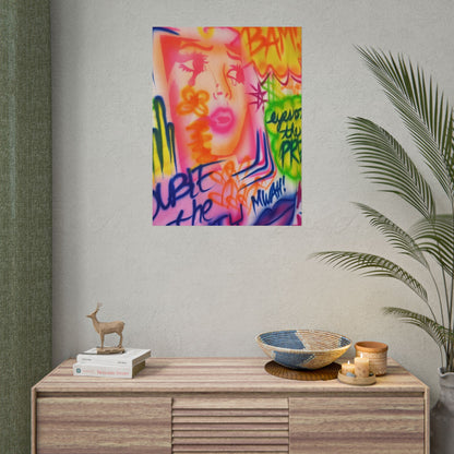 "current standards pt. 2" airbrush rolled print