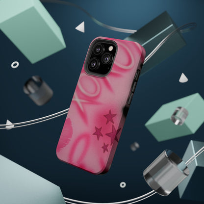 MagSafe "perfectly pink" airbrush iPhone case