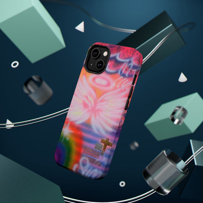 MagSafe "summer bliss" airbrush iPhone case