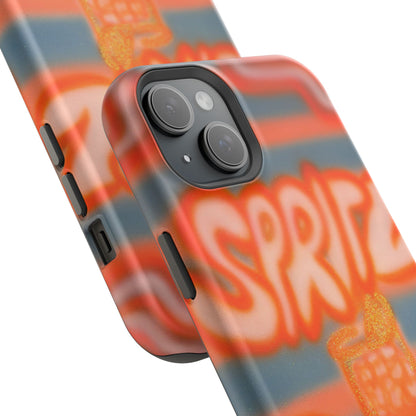MagSafe "aperol spritz pt. 2" airbrush iPhone case