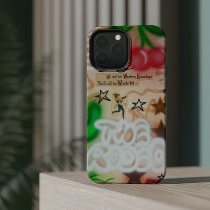MagSafe "the rodeo" airbrush iPhone case
