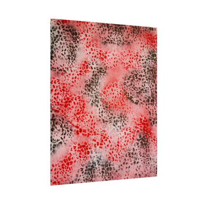 "red cheetah" airbrush rolled print