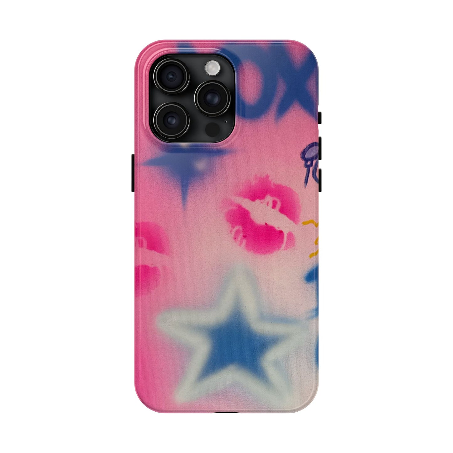 "star symbol" airbrush iPhone case