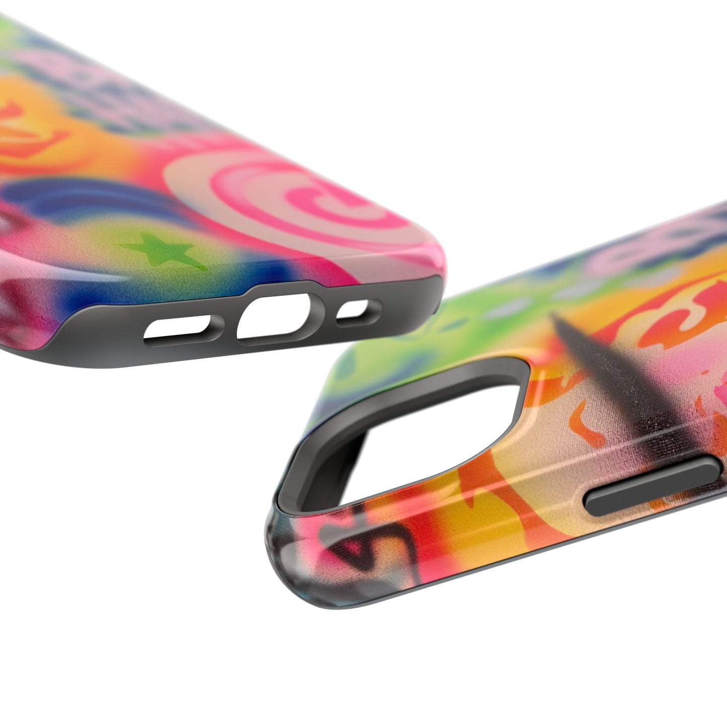 MagSafe „schlechte Angewohnheiten“ Airbrush iPhone Hülle