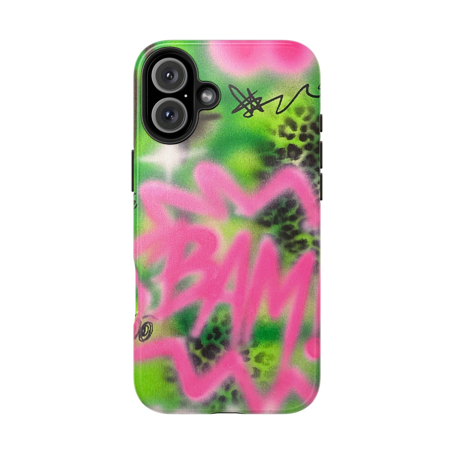 "BAM! pt. 2" airbrush iPhone case