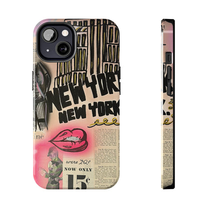 "new york, new york!" airbrush iPhone case