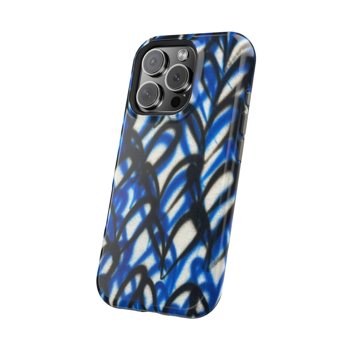 MagSafe "abstract hearts" airbrush iPhone case