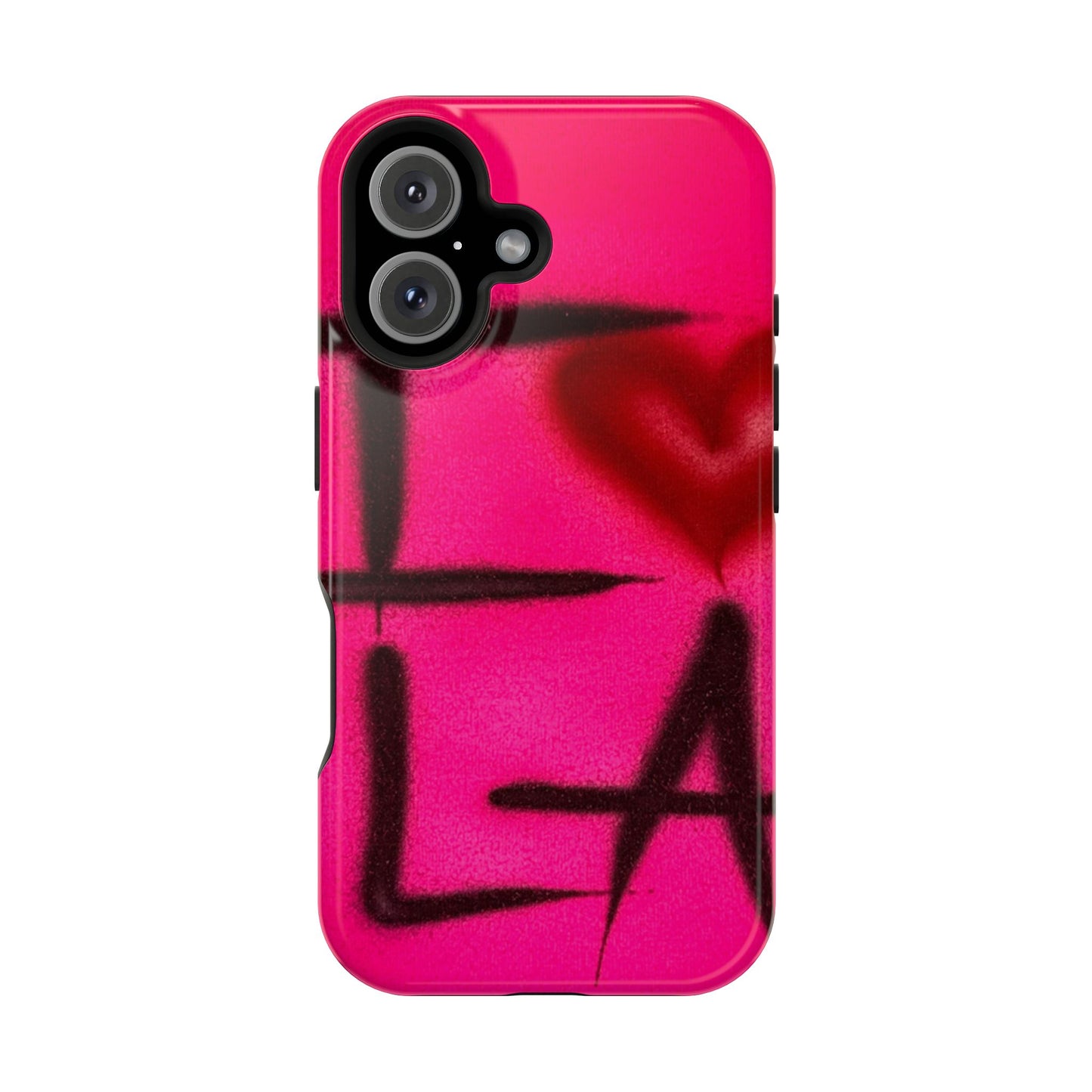 MagSafe „I ❤️ LA“ Airbrush iPhone-Hülle