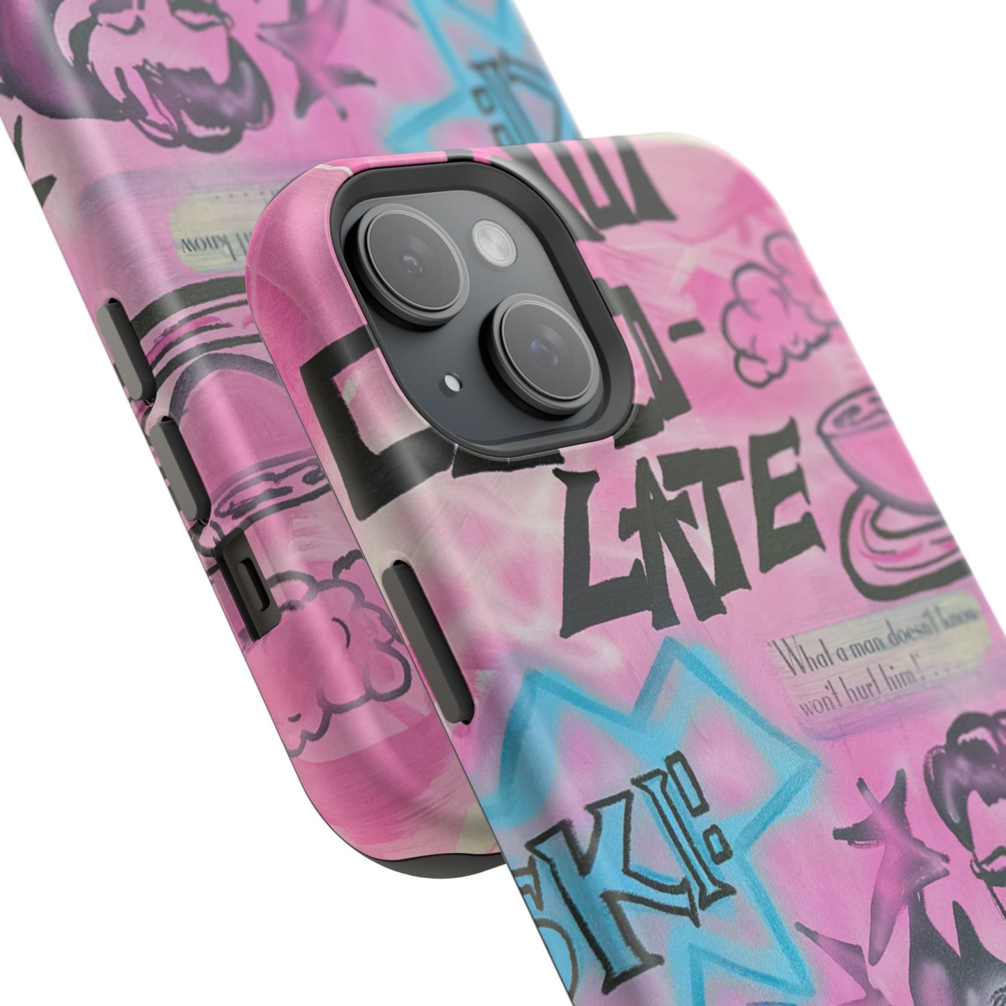 MagSafe "avant le ski" airbrush iPhone case