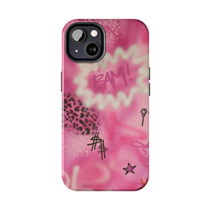 "BAM!" airbrush iPhone case