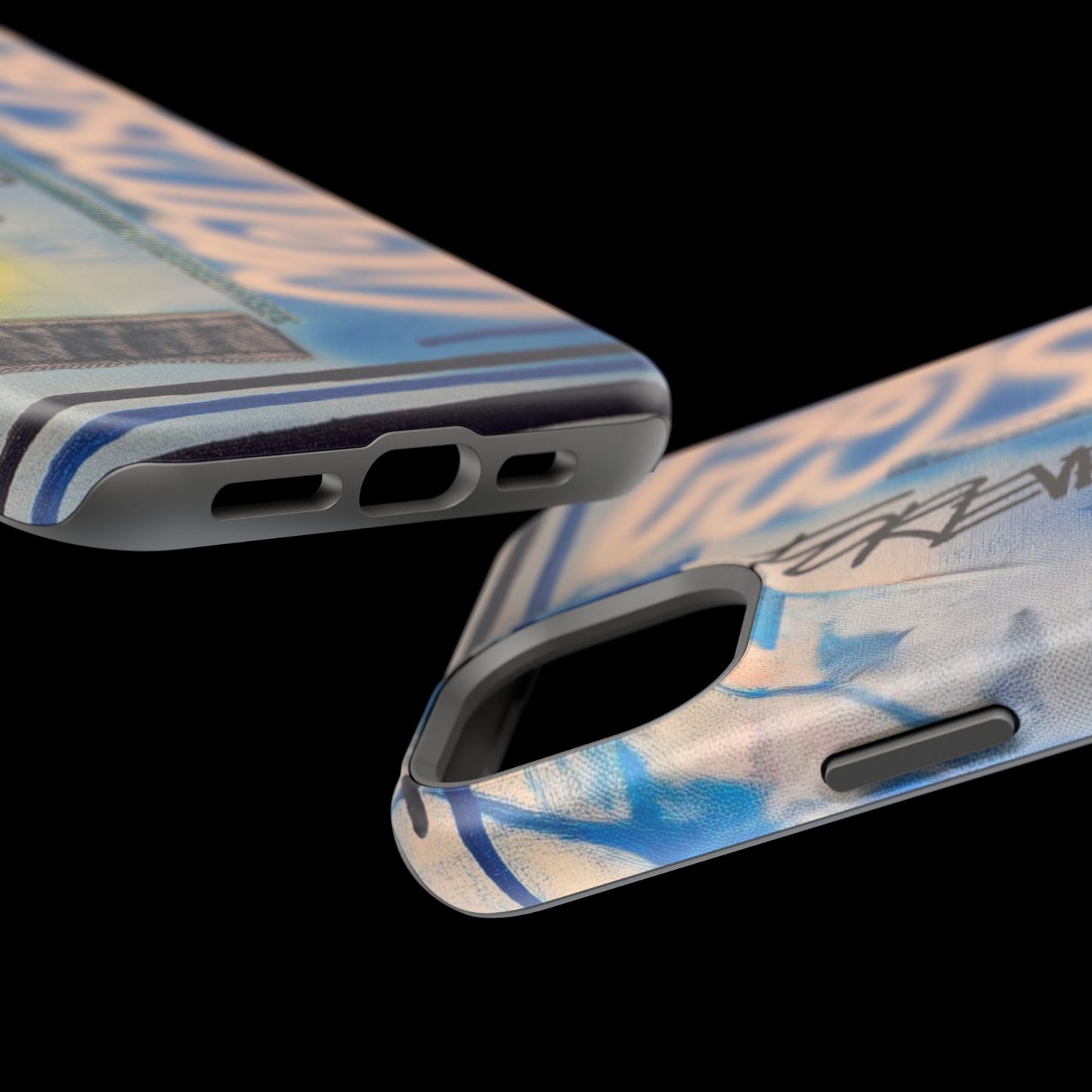 MagSafe "fashion forever" airbrush iPhone case